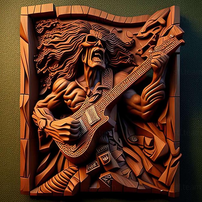 3D модель Игра Герой гитары 2 (STL)